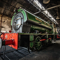 Buy canvas prints of Old Steam Train by Ray Pritchard