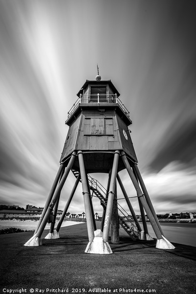 Herd Lighthouse Long Exposure Picture Board by Ray Pritchard