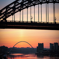 Buy canvas prints of Morning from Newcastle by Ray Pritchard