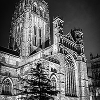 Buy canvas prints of Durham Cathedral at Night by Ray Pritchard