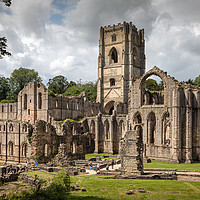Buy canvas prints of Fountains Abbey by Ray Pritchard