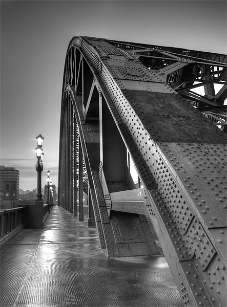 Tyne Bridge Newcastle Picture Board by Ray Pritchard
