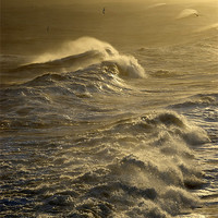 Buy canvas prints of The Waves by Ray Pritchard