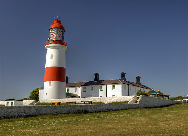 Souter Lighthouse Picture Board by Ray Pritchard