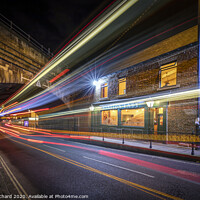 Buy canvas prints of Bus Trails on Hills Street  by Ray Pritchard
