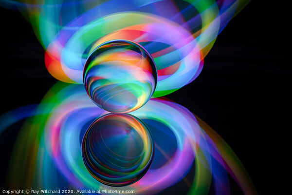 Painting with Light Picture Board by Ray Pritchard