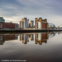 Buy canvas prints of Reflections on the Tyne by Ray Pritchard