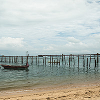 Buy canvas prints of Koh Samui Beach by Linda Corcoran LRPS CPAGB