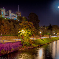 Buy canvas prints of Night in Inverness by Shweta Chauhan