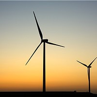 Buy canvas prints of Wind Turbines by Jacqui Farrell