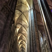 Buy canvas prints of Bourges Cathedral, France  by Jacqui Farrell