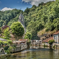 Buy canvas prints of Brantome in Perigord  by Jacqui Farrell