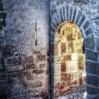 Buy canvas prints of Castle Ruins Archway by Jacqui Farrell