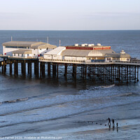 Buy canvas prints of Cromer Pier Norfolk  by Jacqui Farrell