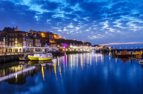 Whitby north Yorkshire Picture Board by chris smith