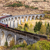 Buy canvas prints of Glenfinnan Viaduct by chris smith