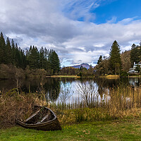 Buy canvas prints of Loch ard  by chris smith