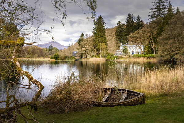 Loch ard Picture Board by chris smith