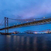Buy canvas prints of Forth Road Bridge by chris smith