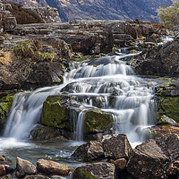 Buy canvas prints of Coe River Waterfall by chris smith