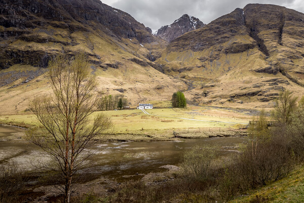 Cottage at Glencoe Picture Board by chris smith