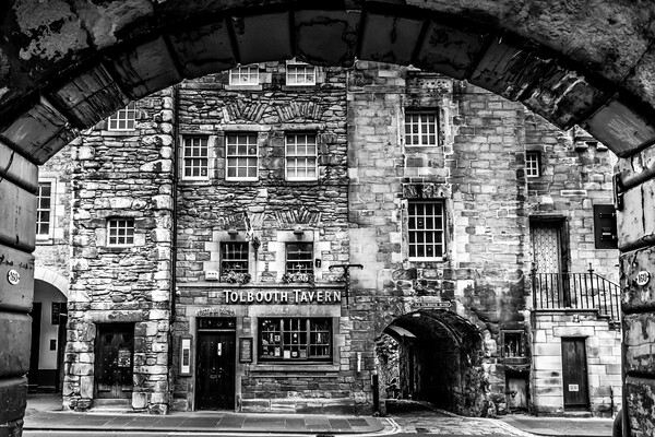 Tolbooth tavern Edinburgh Picture Board by chris smith