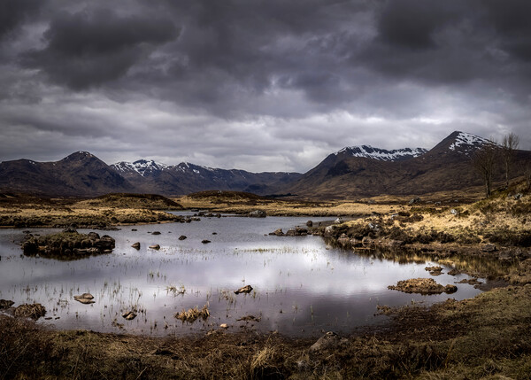 Rannoch Moor Picture Board by chris smith
