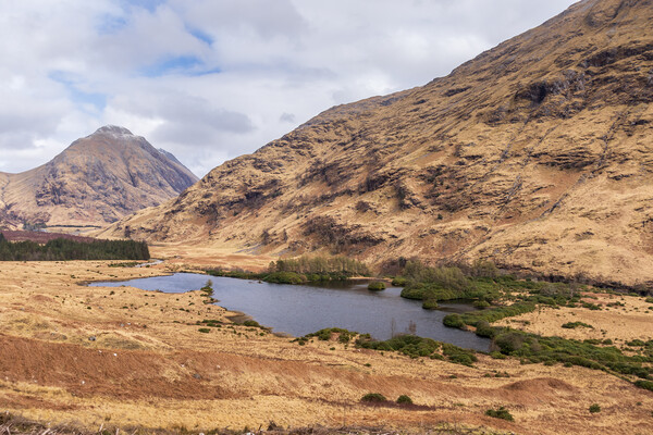 The Scottish Highlands scenic landscape Picture Board by chris smith