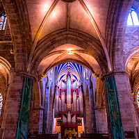 Buy canvas prints of St Giles' Cathedral Edinburgh by chris smith