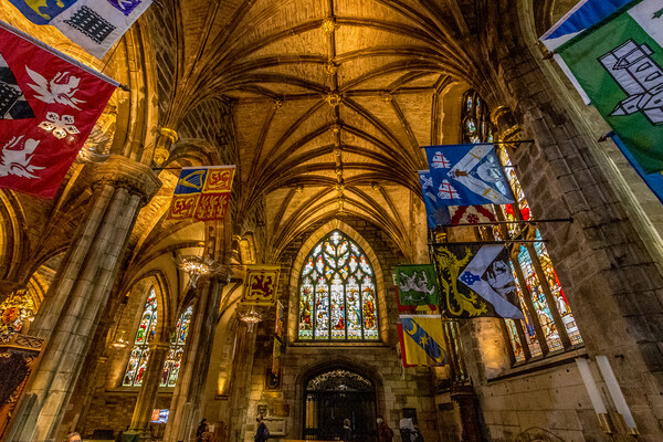 St Giles' Cathedral Edinburgh Picture Board by chris smith