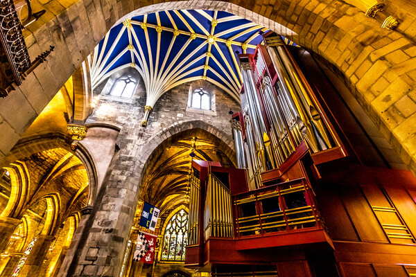 St Giles' Cathedral Edinburgh Picture Board by chris smith