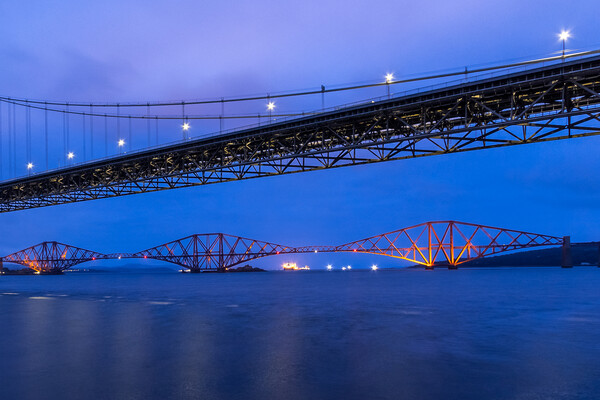Forth Bridge  Picture Board by chris smith