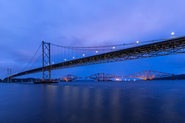 Forth Road Bridge Picture Board by chris smith