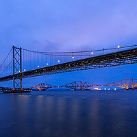 Buy canvas prints of Forth Road Bridge by chris smith