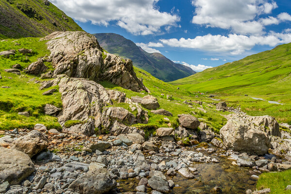 The picturesque lake District Picture Board by chris smith