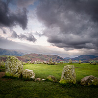 Buy canvas prints of Castlerigg Stone Circle by chris smith
