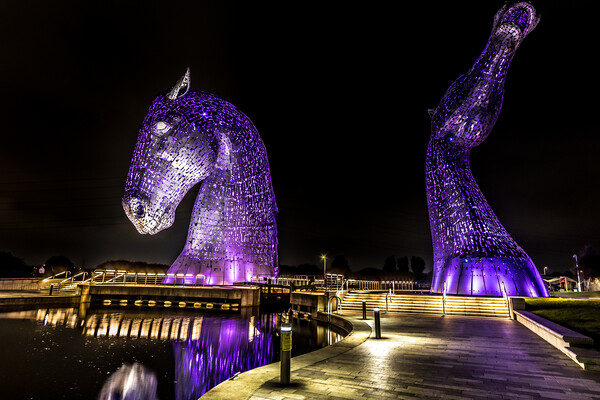 The Kelpies  Picture Board by chris smith
