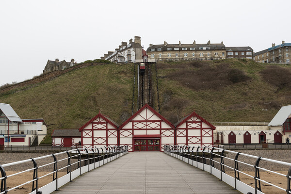 Saltburn by the Sea Picture Board by chris smith