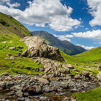 Buy canvas prints of The picturesque lake District by chris smith