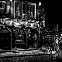 Buy canvas prints of The Quays bar by chris smith