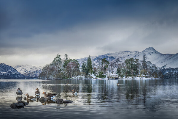 Keswick The Lake District Picture Board by chris smith