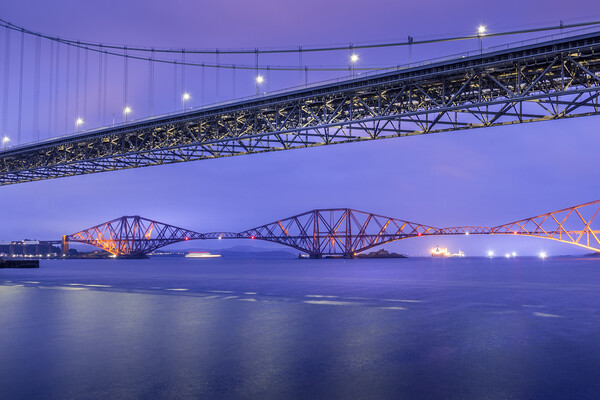 Forth Bridge Picture Board by chris smith
