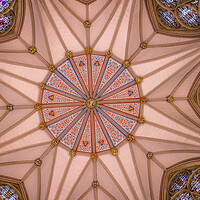 Buy canvas prints of The Chapter House of York Minster by chris smith
