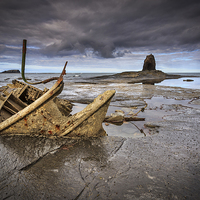 Buy canvas prints of Shipwreck  by chris smith