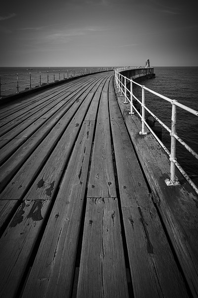 Whitby Pier Picture Board by chris smith