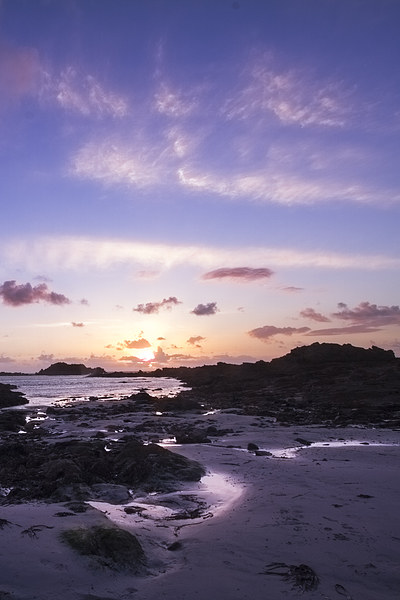 Guernsey sunset. Picture Board by chris smith
