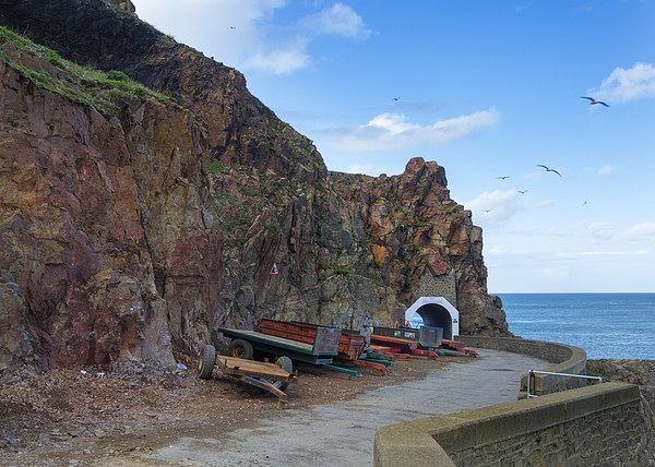 Coastal scene on Sark  Picture Board by chris smith