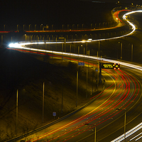Buy canvas prints of light trails  by chris smith