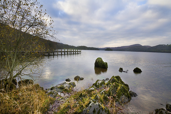 coniston water Lake district cumbria. Picture Board by chris smith