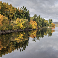 Buy canvas prints of lake vyrnwy   by chris smith